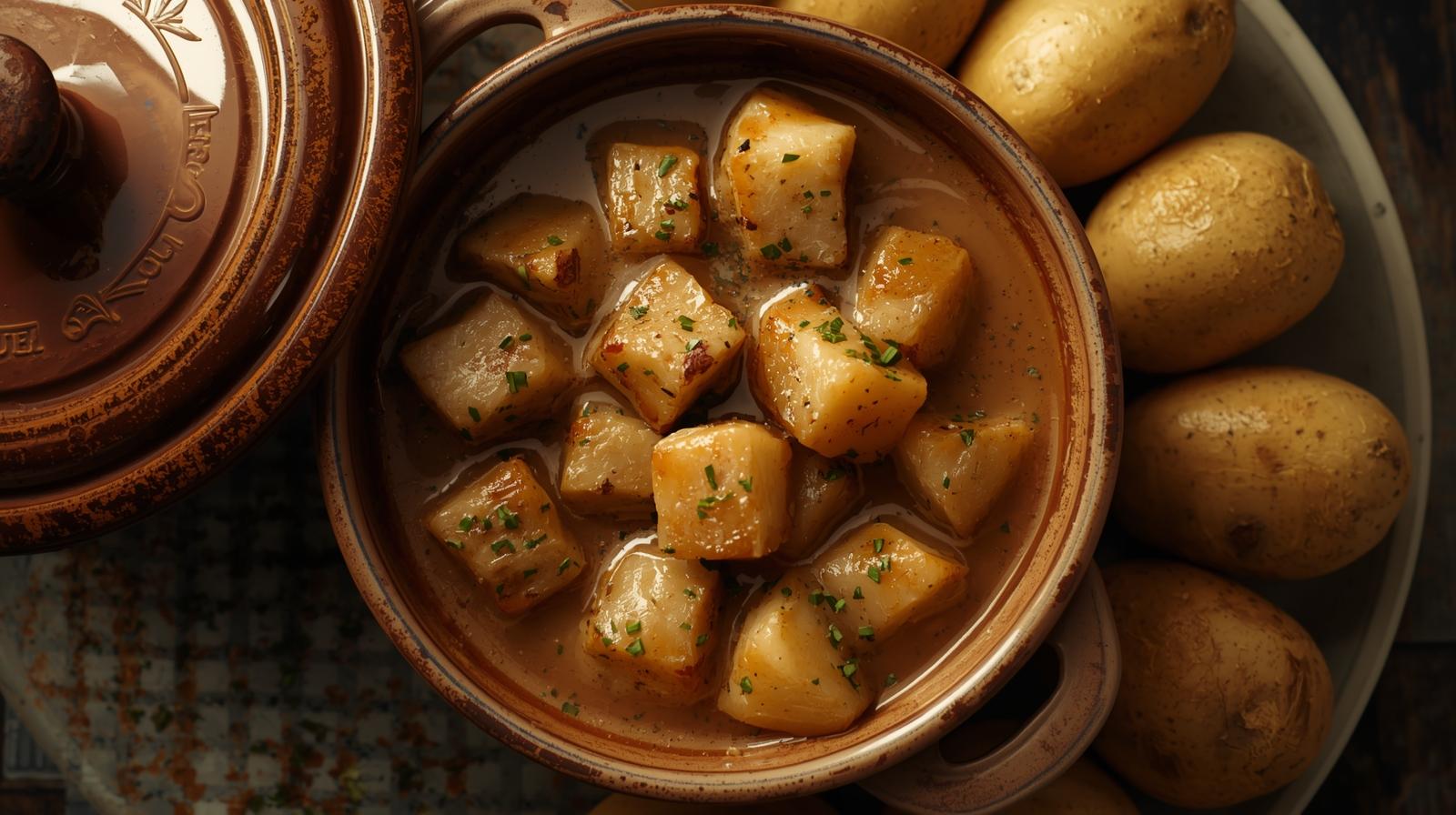 Seidiges Sellerieragout