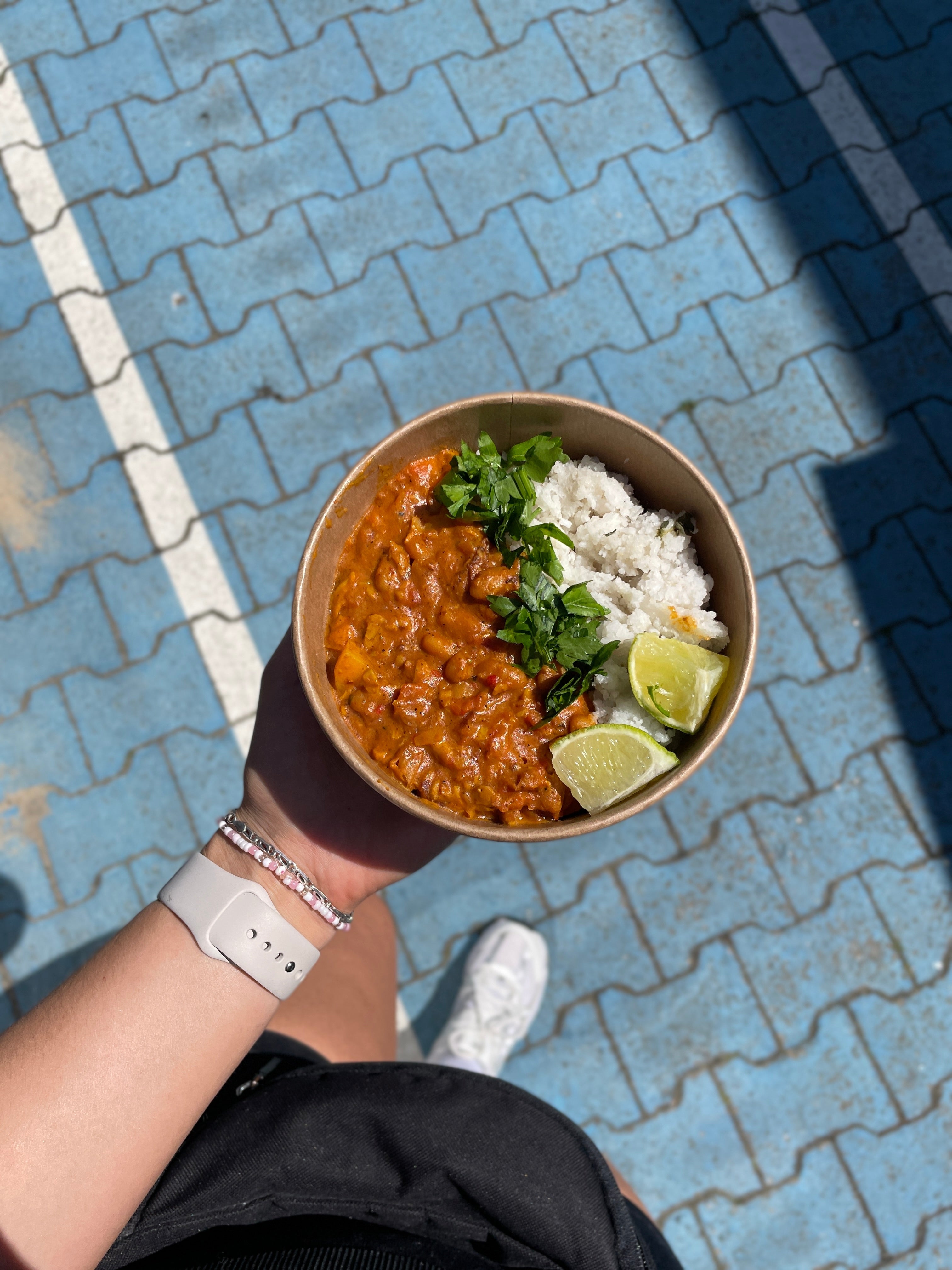 Veganes Curry mit Creativeaty Chunks