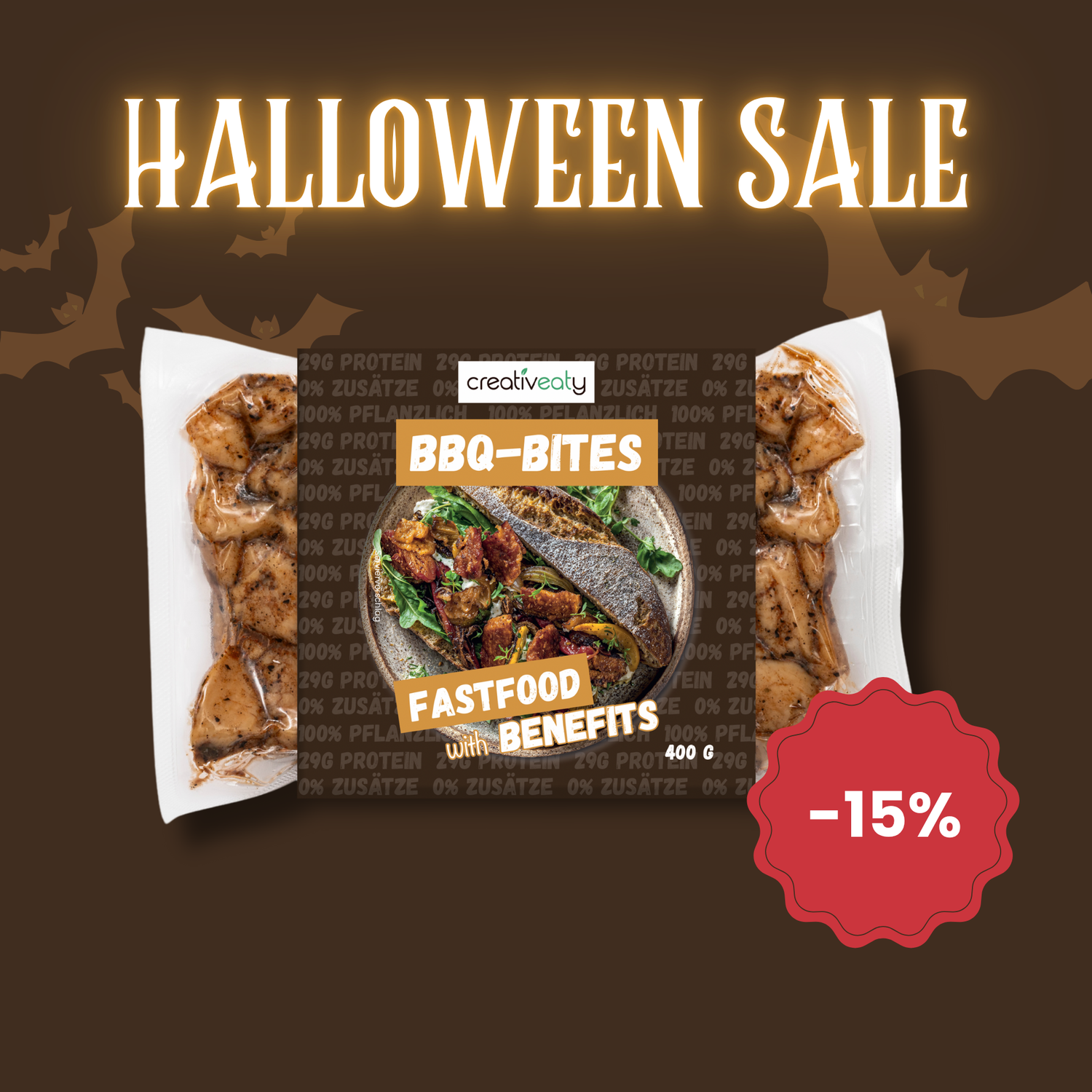 Halloween-Sale: BBQ BITES (400g)
