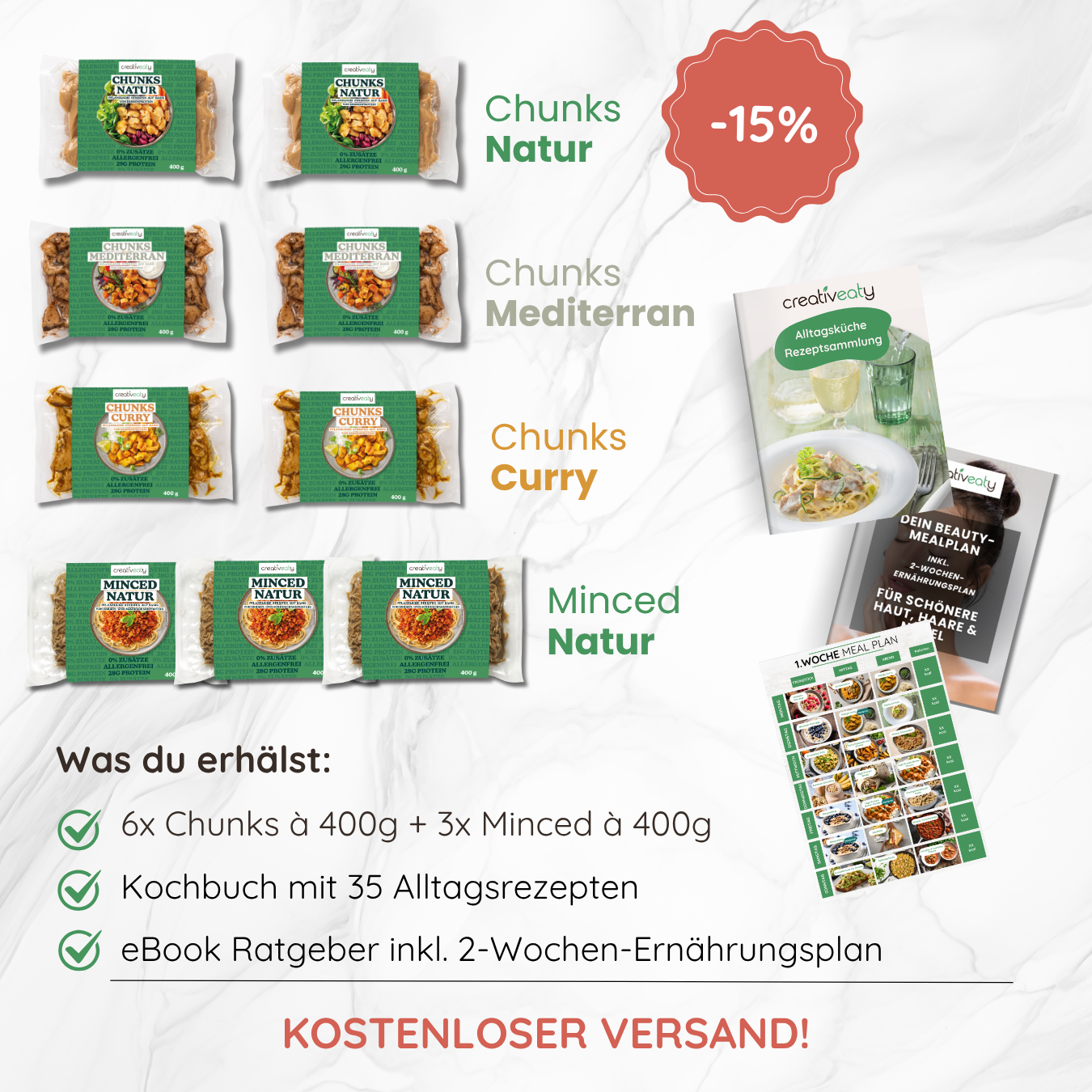 All-in-one saving set (9 x 400g)