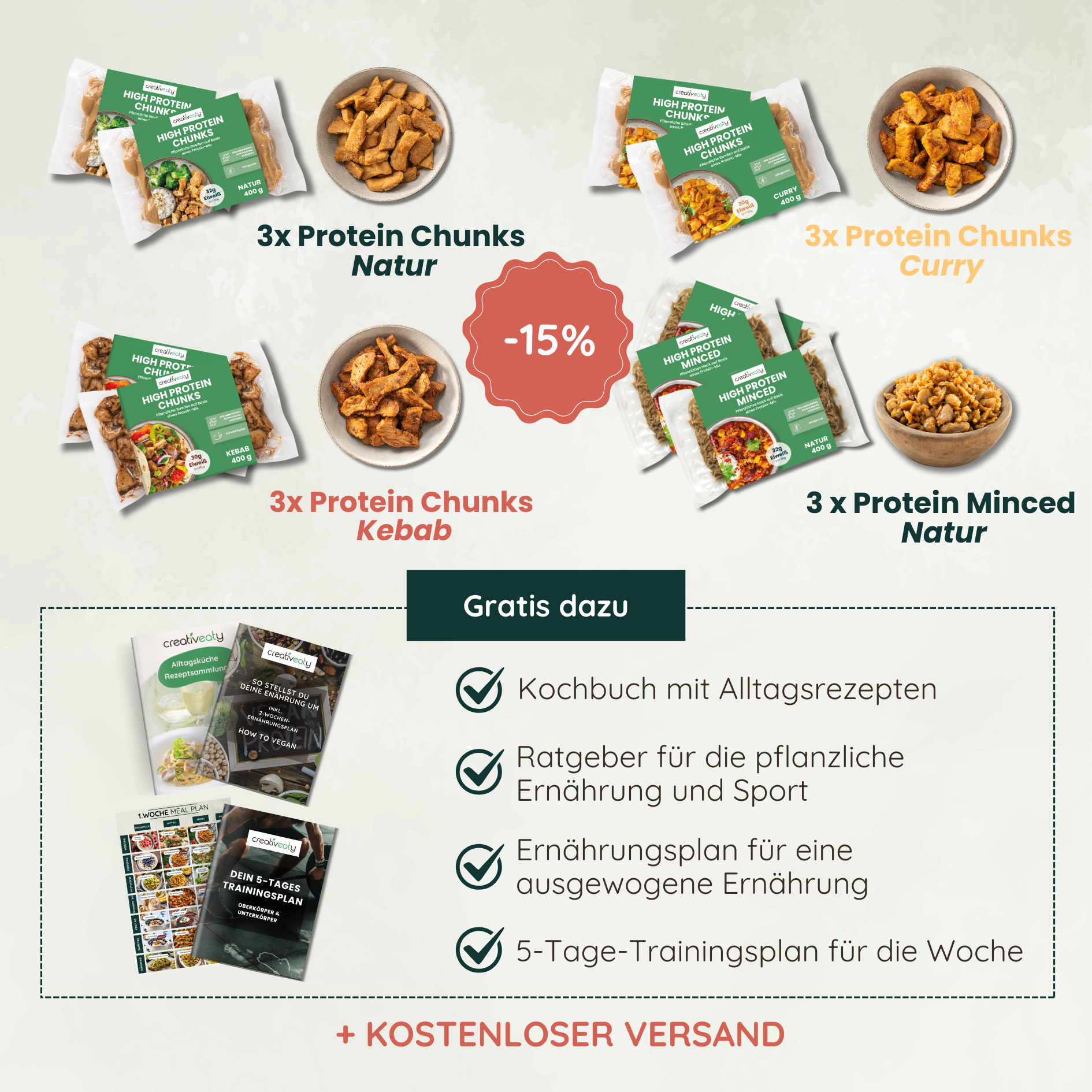 All-in-one saving set (9 x 400g)