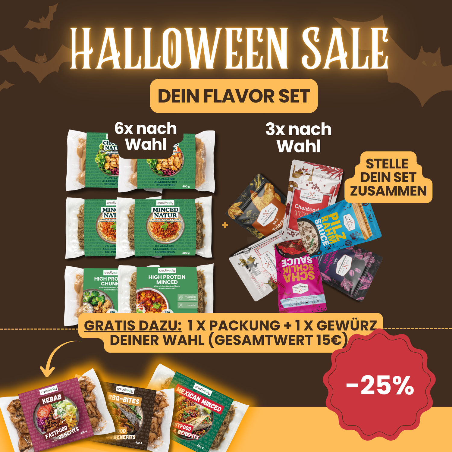 DEIN Halloween FLAVOR SET