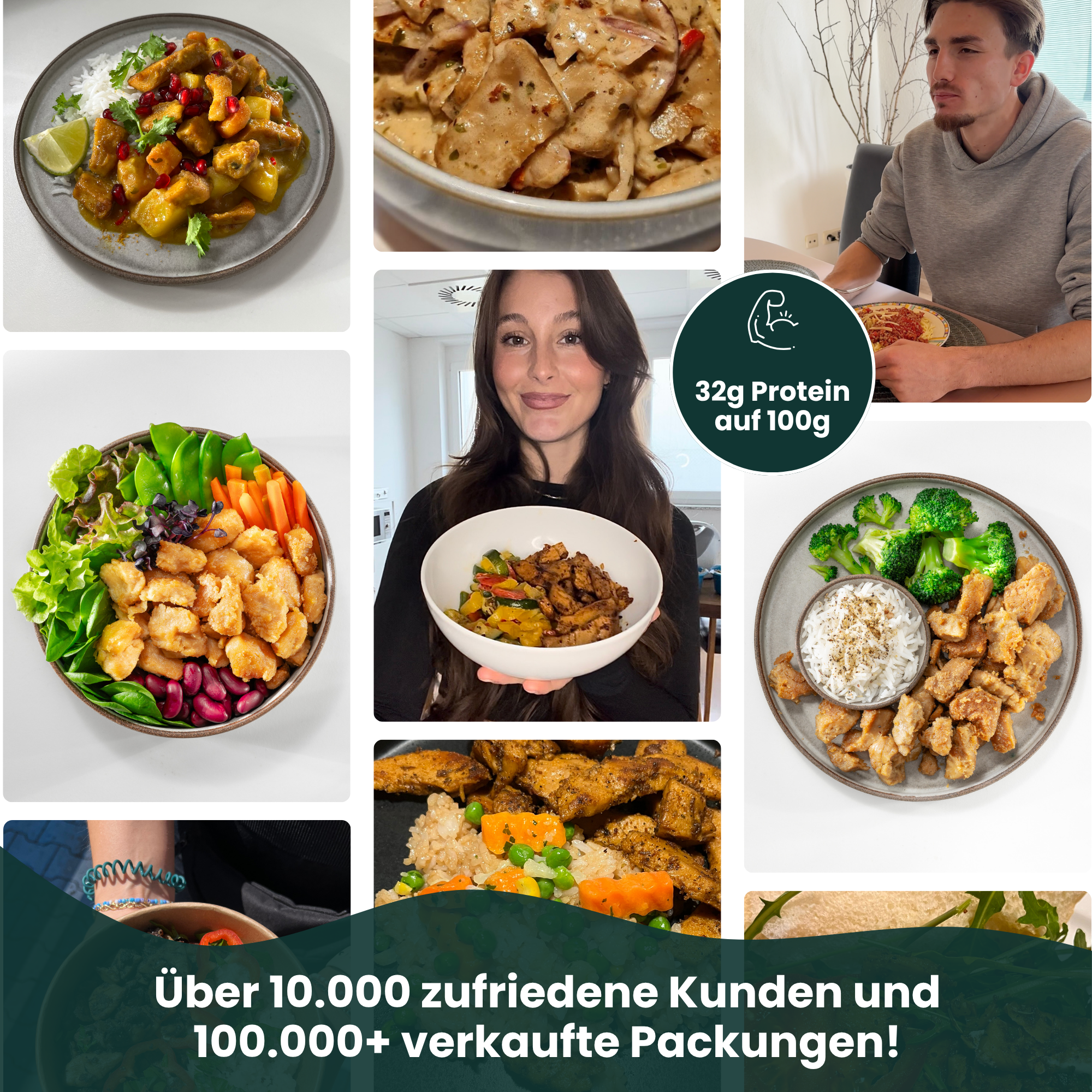 Protein Chunks - Natur (400g)