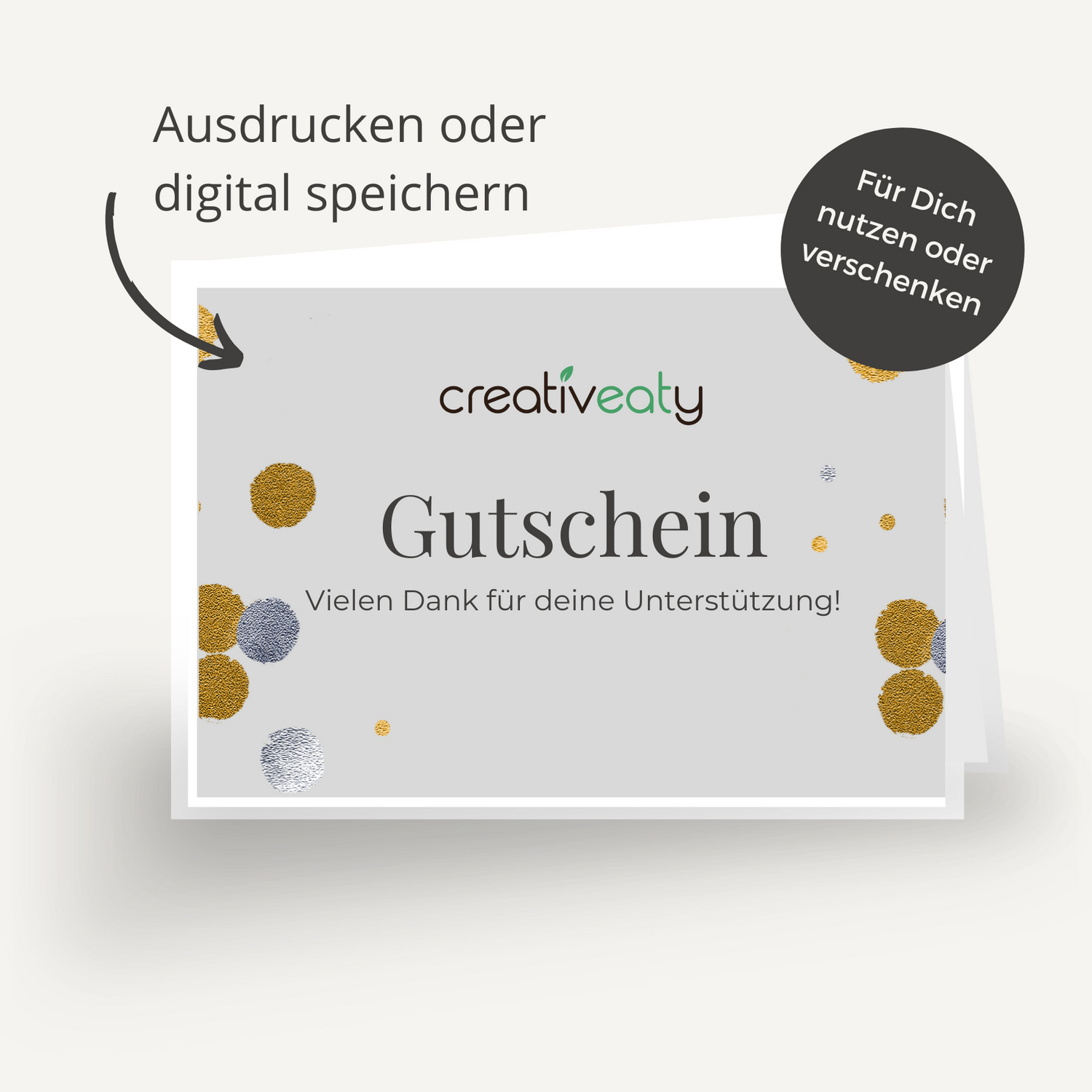 Creativeaty Gutschein - 950€