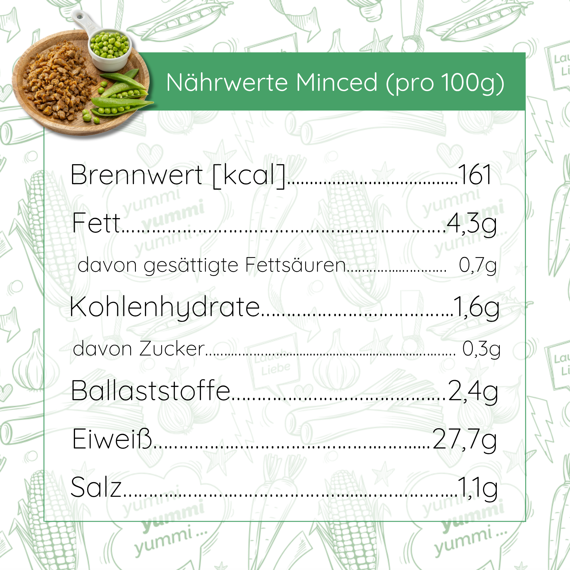 MINCED - NATUR (400g)