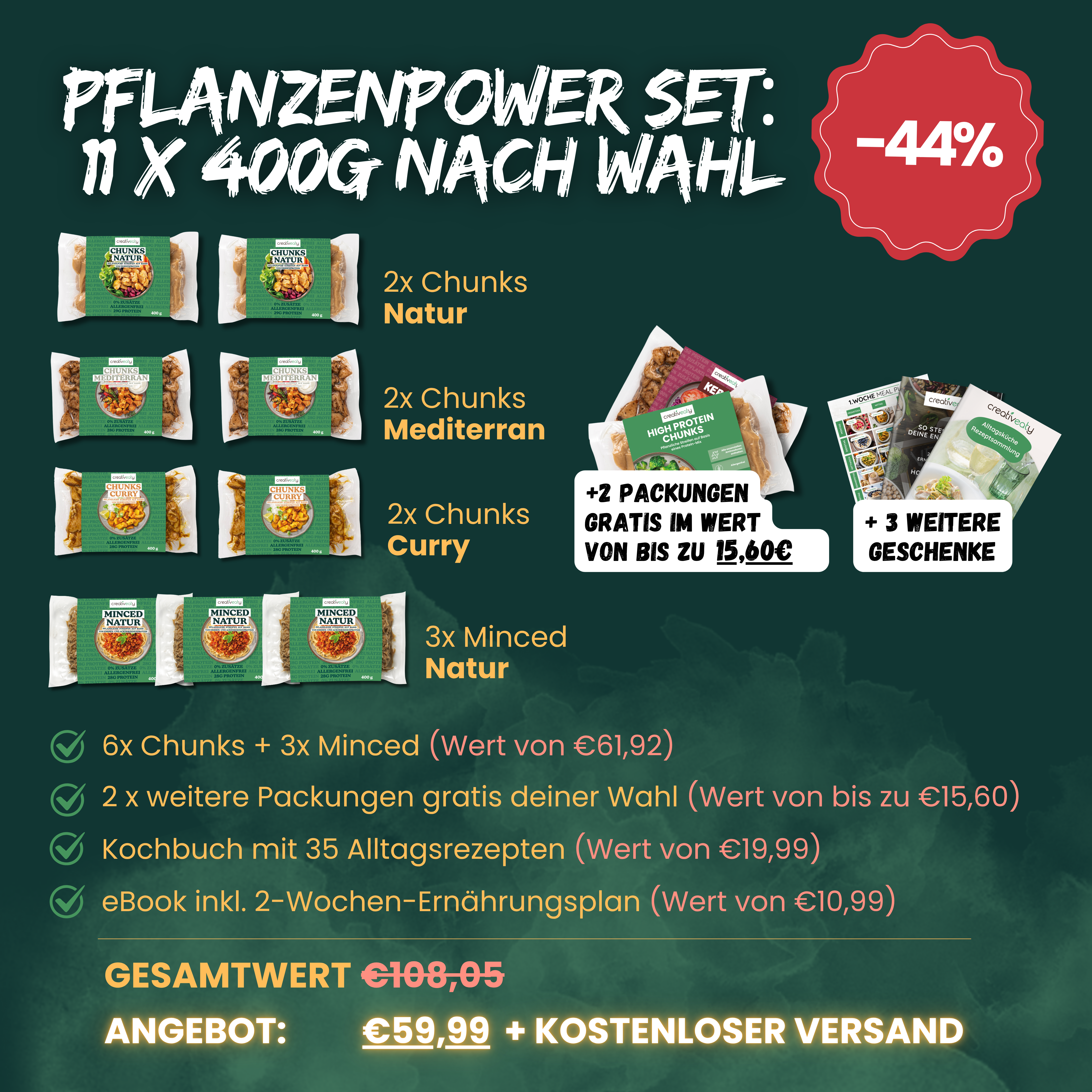 Greenweek Pflanzenpower-Set