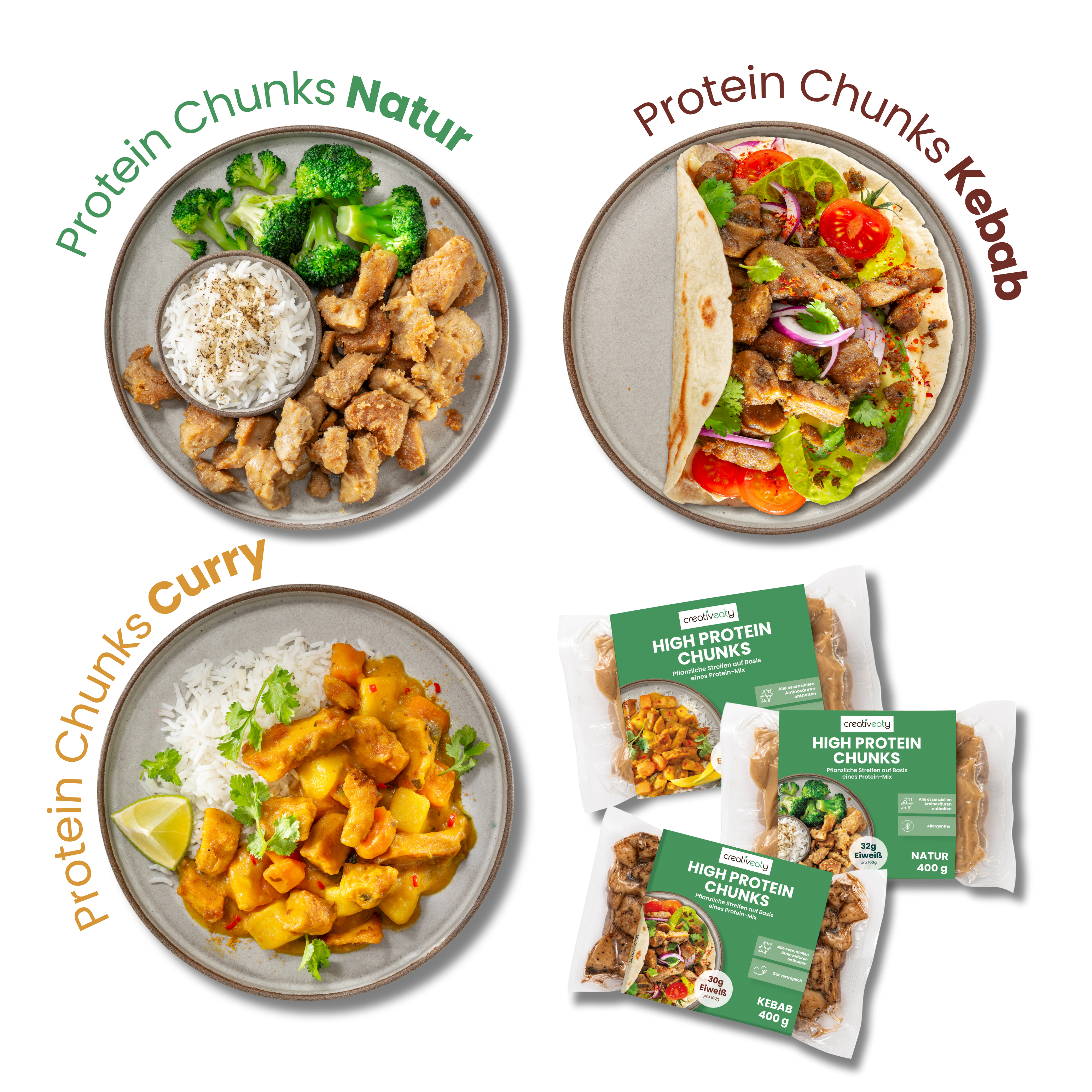 PROTEIN MEALPREP SET (9x400g)