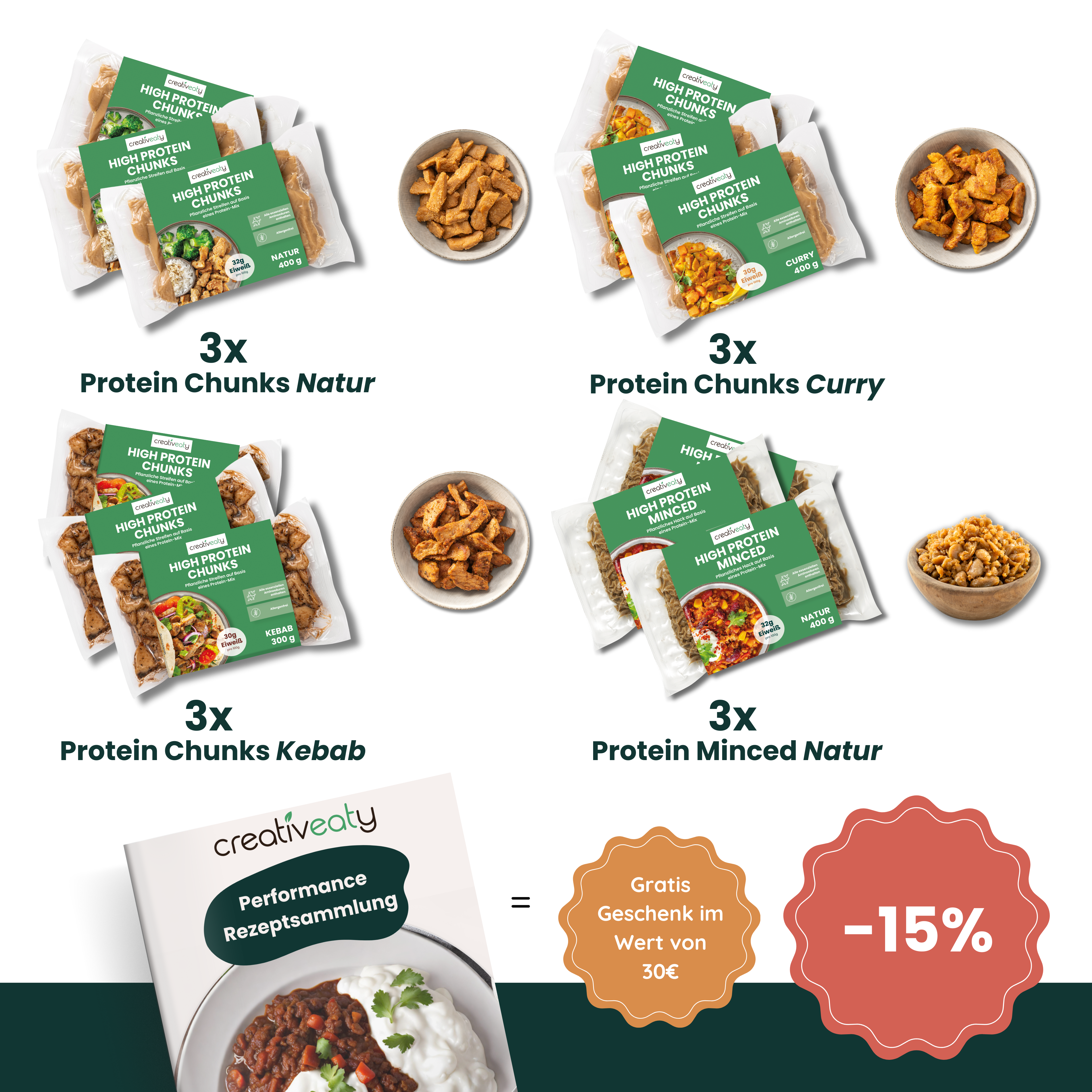PROTEIN ALL-IN-ONE-SPARSET (12x400g)