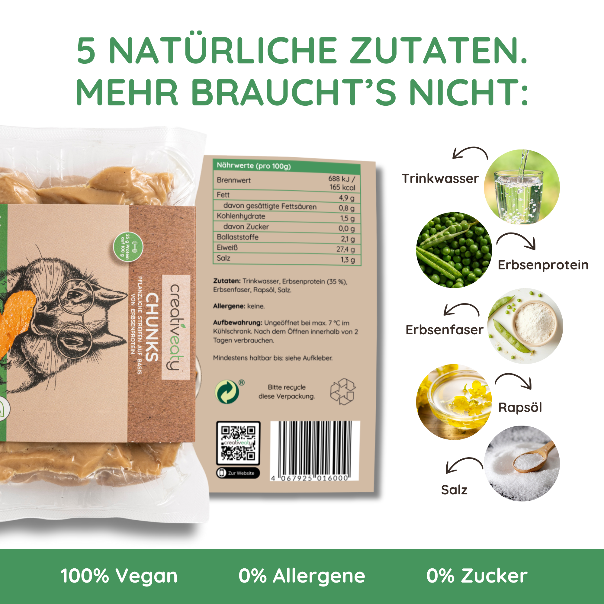 Minced - Natur (400g)