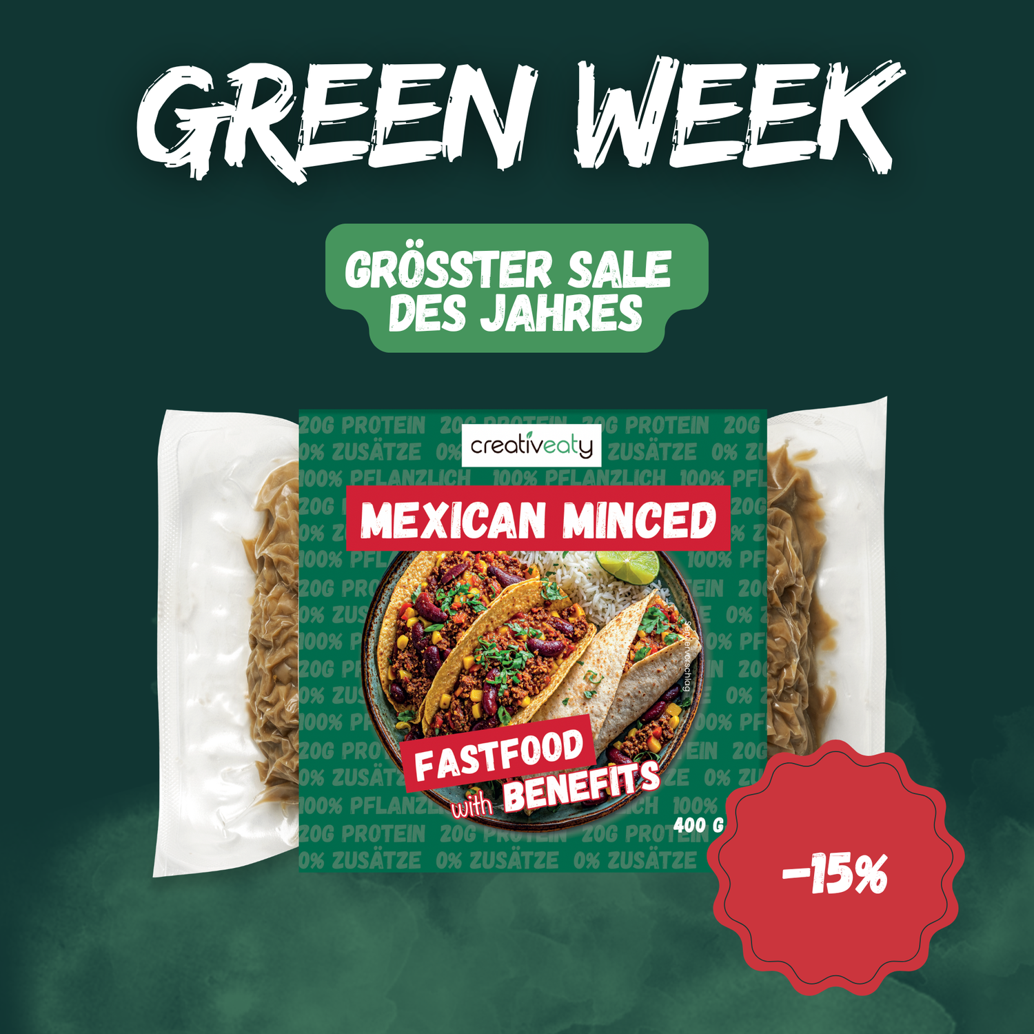 Greenweek-Sale: MEXICAN MINCED (400g)