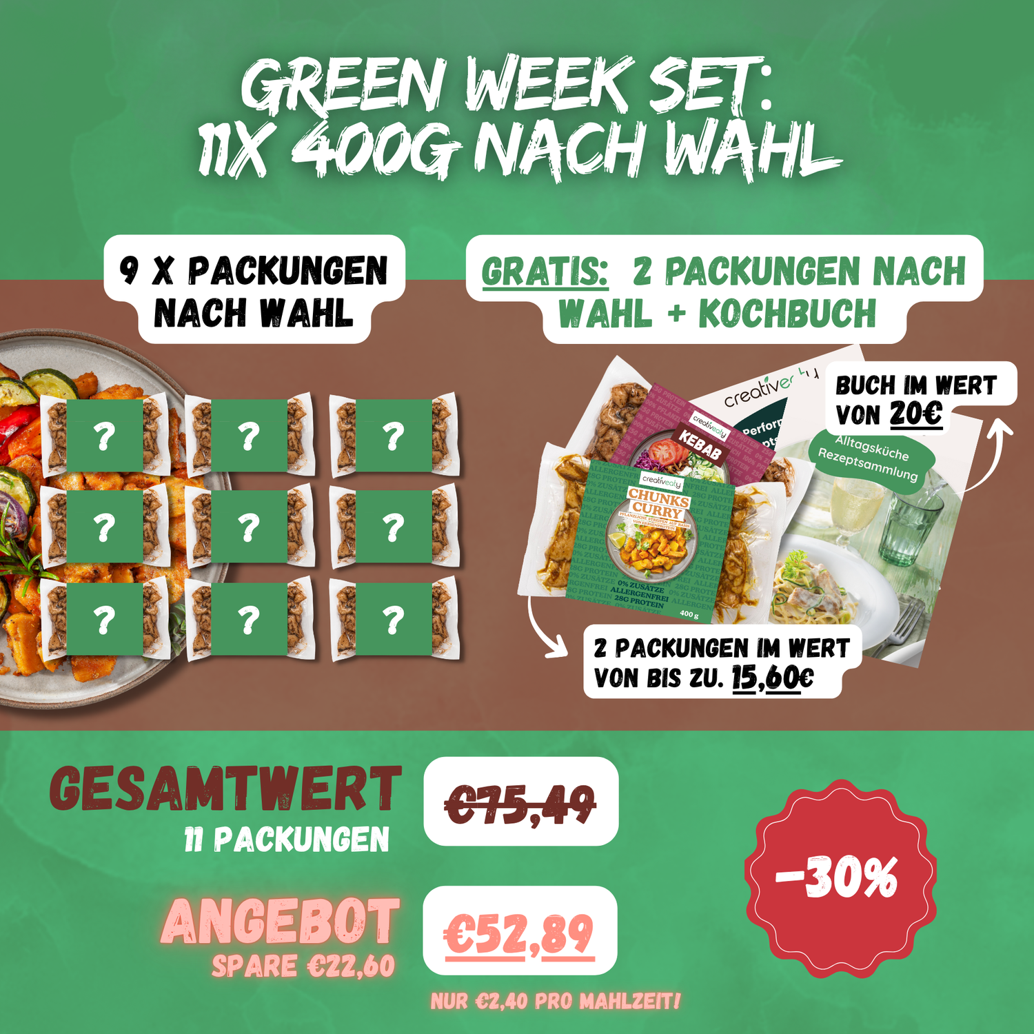 9er Set + 2x Gratis