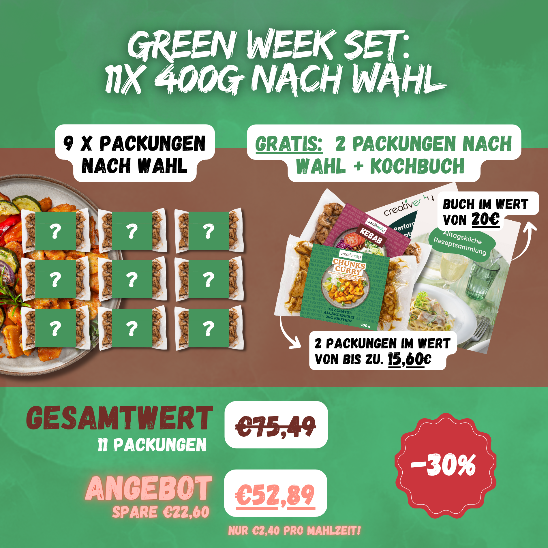 9er Set + 2x Gratis