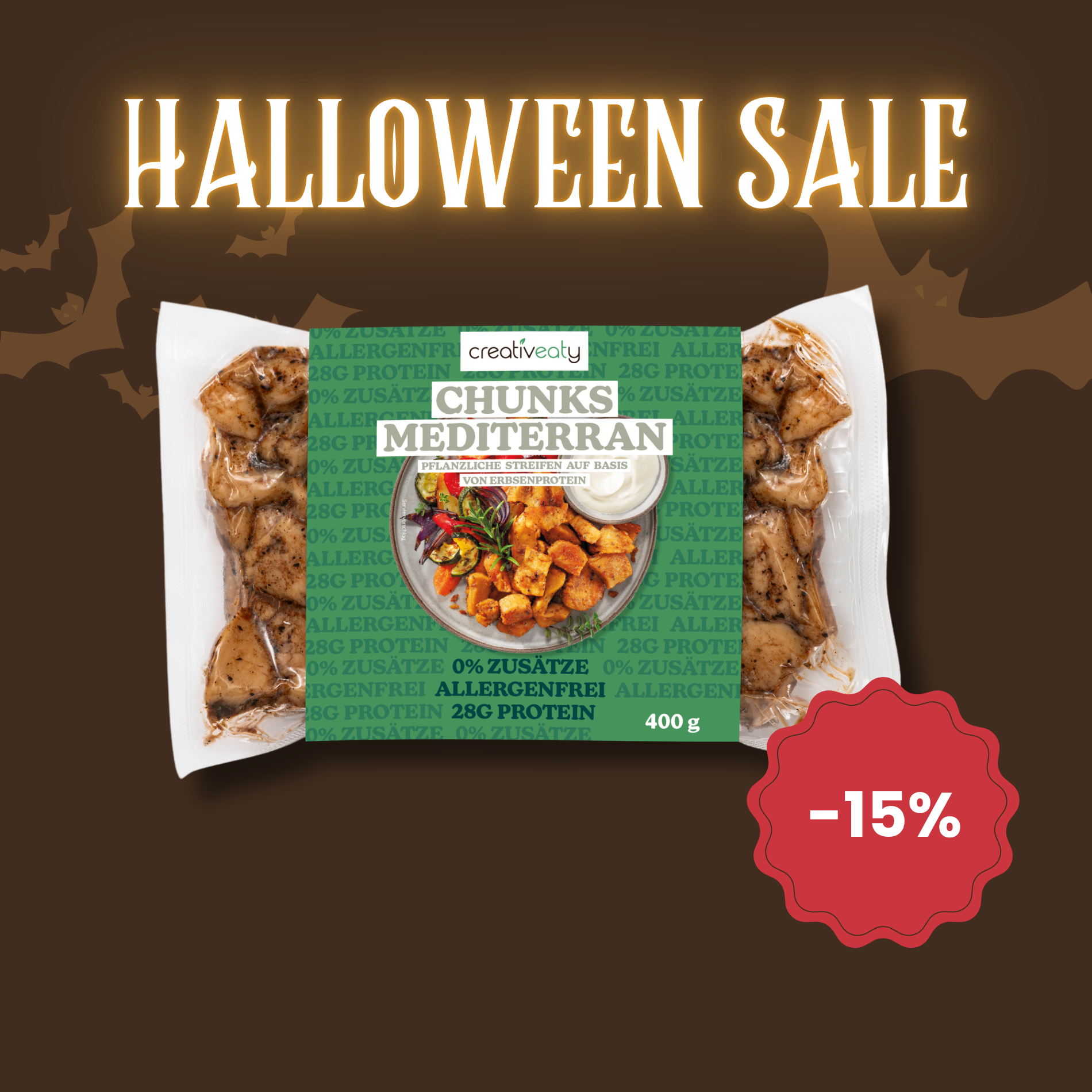 Halloween-Sale: CHUNKS - MEDITERRAN (400g)