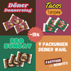FASTFOOD PARTY SET (9x400g)