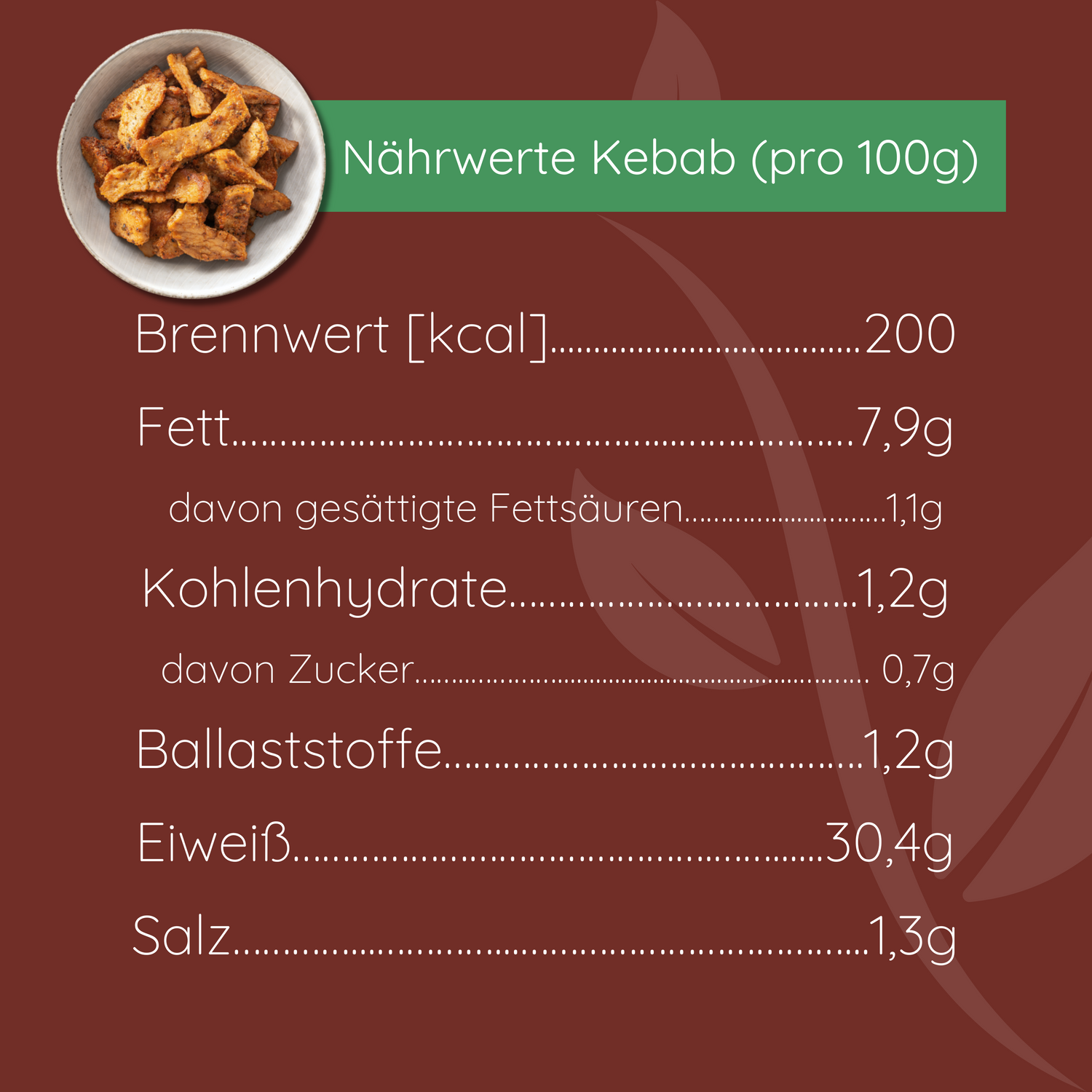 STARTER-SET PROTEIN CHUNKS (6x400g)