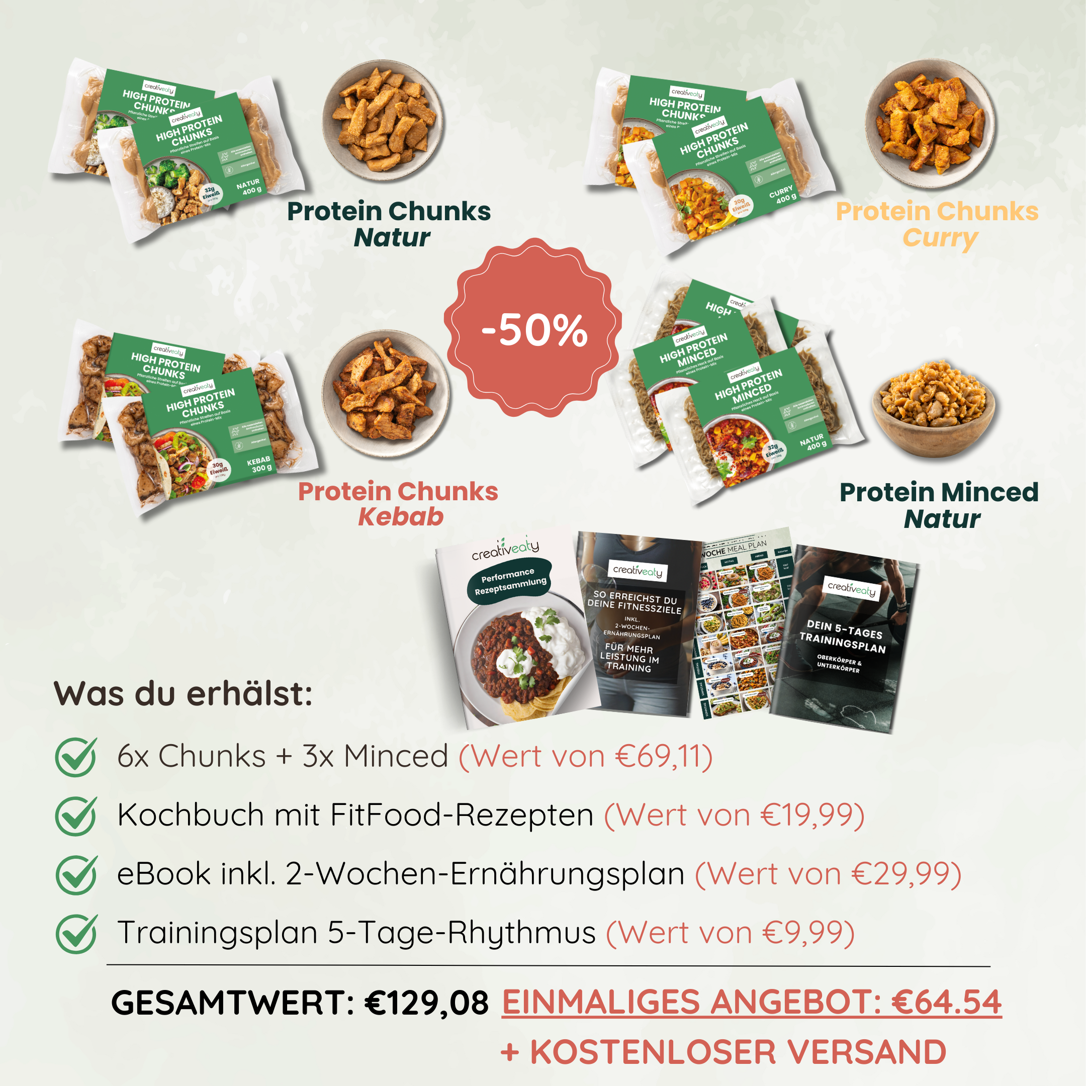 All-in-one saving set (9 x 400g)