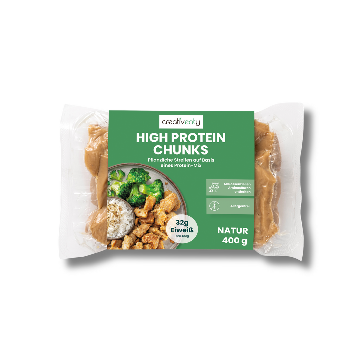 Protein Chunks Protein Chunks - Natur (400g) - Creativeaty