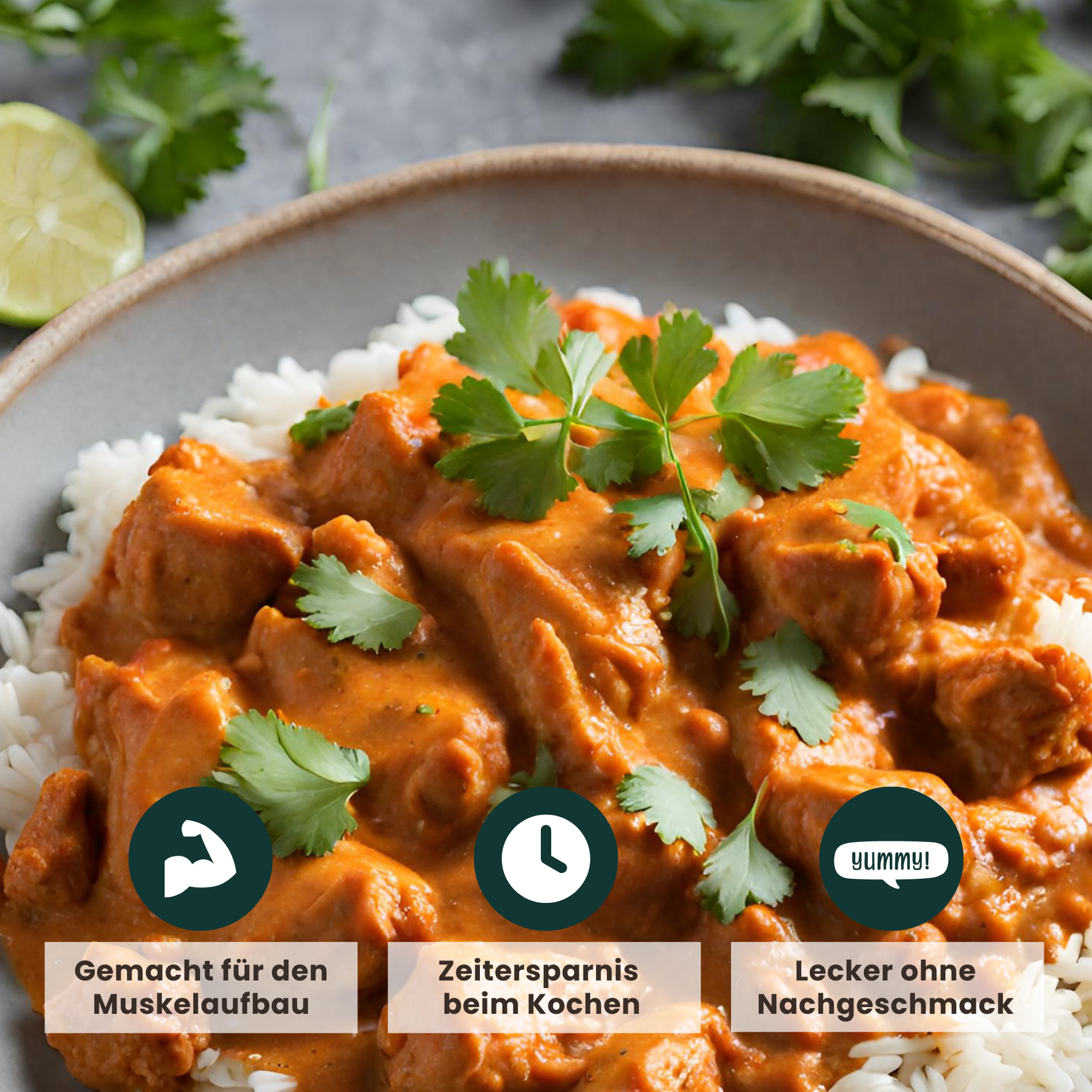 Protein Chunks - Curry (400g)